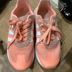 Pink Adidas Tennis Shoes!